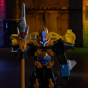 Power Rangers Beast Morphers Beast X King Ultrazord 12 Inch Talking Action Toy