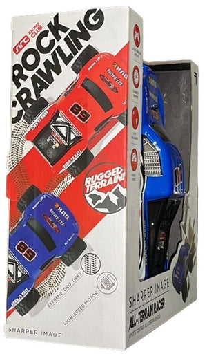 Sharper Image RC Terrain Blue Racer Toy Car for Ages 6+ Remote Control RC IR
