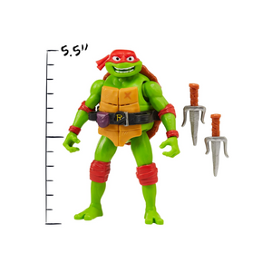 TMNT Ninja Turtles Mutation Mayhem Ninja Shouts Raphael 14 CM Action Figure New
