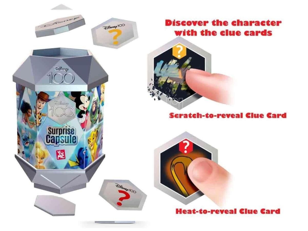 Disney Yume 100 Surprise Capsules Series 2 Assorted Blind Box Toy Story Buzz