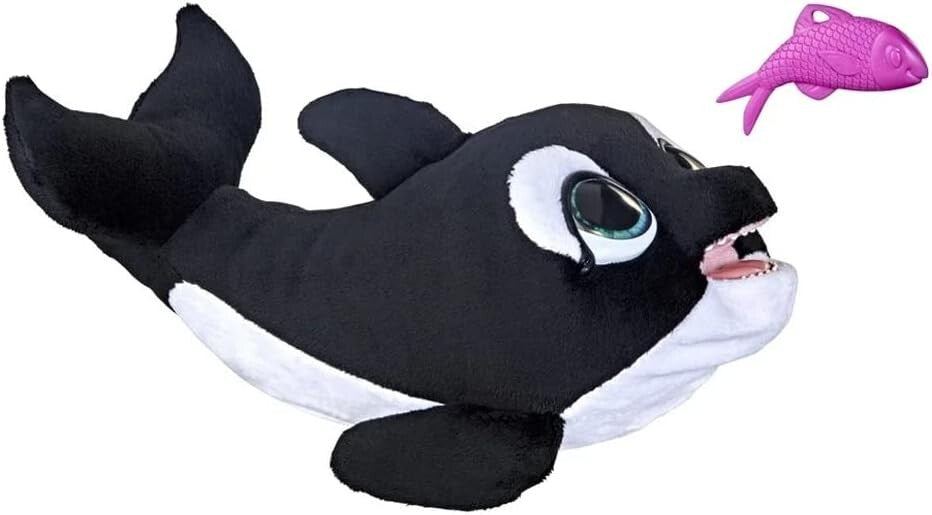 FurReal Koi Kisser Whale Interactive Electronic Pet Plush Ages 4+ New Toy Fish