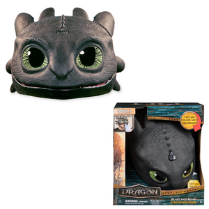 Dreamworks Dragons How to Train Your Dragon Toothless Mask Lights Sounds Play