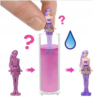 Barbie Mini Barbie Land Color Reveal Doll  1.5-inch Doll with Surprise Unboxing