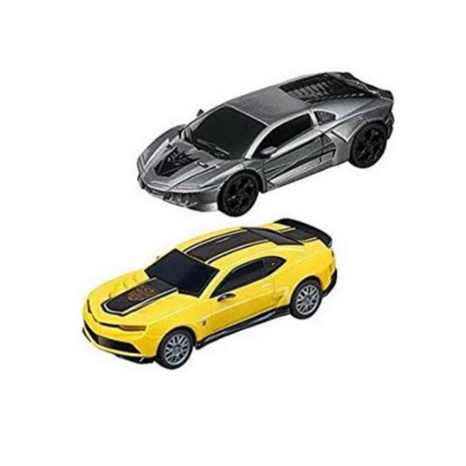 Transformers RC IR Remote Control Slot Car Race 4+ Carrera Bumblebee Lockdown