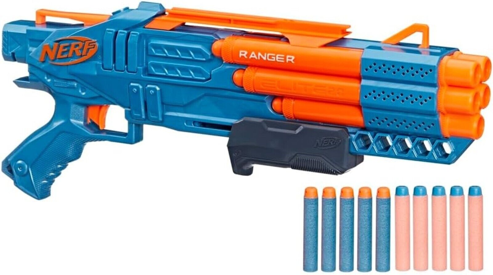 NERF  Elite 2.0 Ranger PD-5 Blaster Ages 8+ New Toy Gun Play Fire 5 Darts Gift