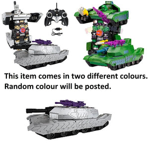 MZ Transforming 2327PF 8+ IR RC Car Robot Tank Truck Remote Control Racing Play