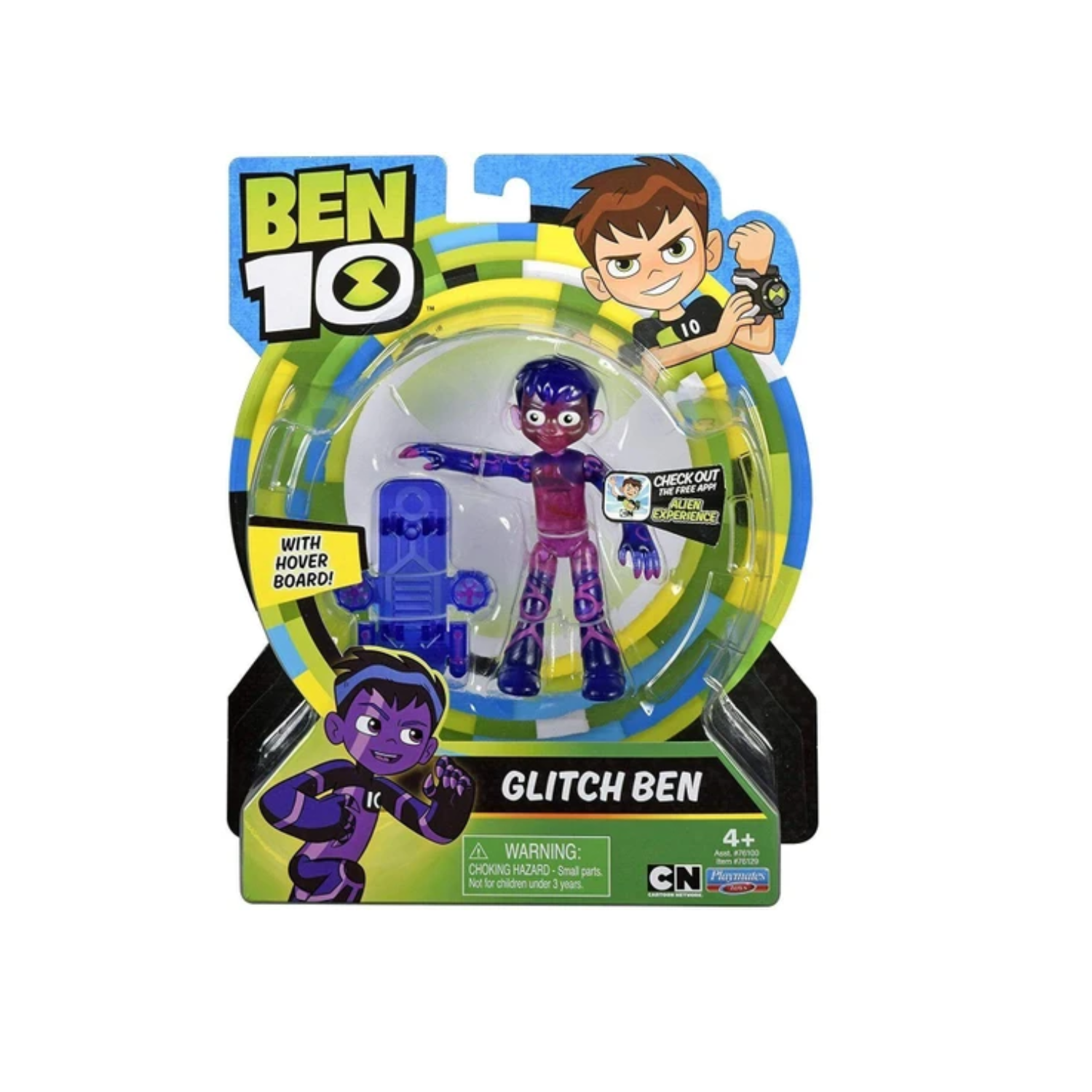 Ben 10 Glitch Ben Cartoon Network Play Gift Assorted Ages 4+ New Toy