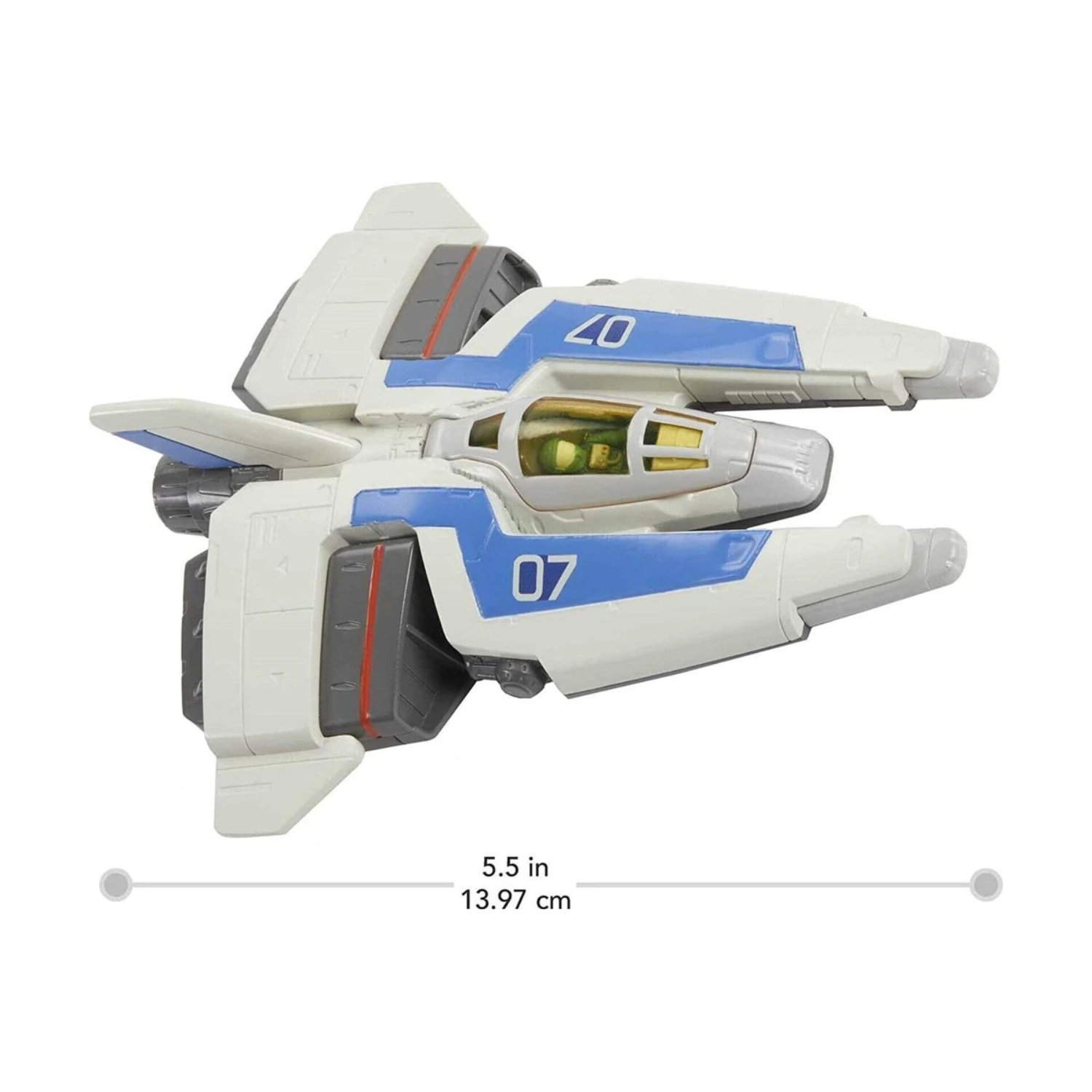 Disney Pixar Lightyear XL-07 Jet with Buzz Figure Hyperspeed Series Toy Gift
