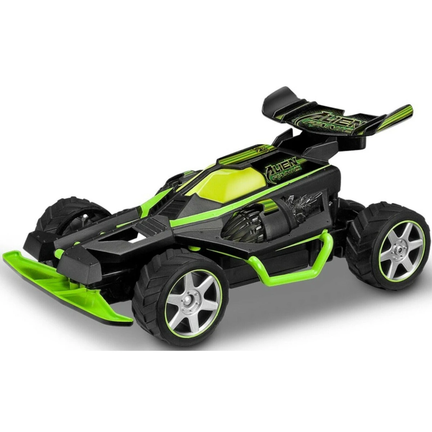 Nikko Sports Light up thursters 1:18 scale Alien Panic Remote Control Car Buggy