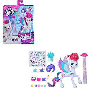 My Little Pony Zipp Storm Style Of The Day 5.5 Inch Styling Doll Toy For Kids 5+