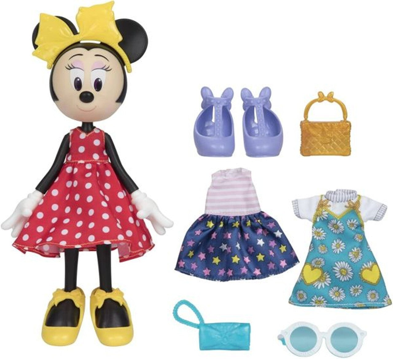 Minnie Mouse Fabulous Fashion Closet Ages 3+ New Toy Doll Dress Shoes Play Gift
