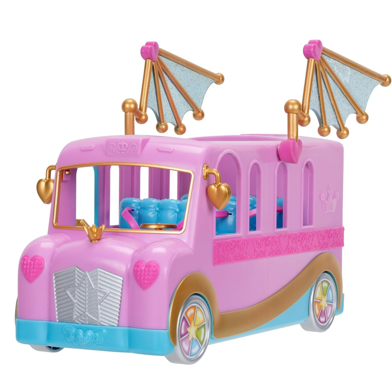 Royale High Styling Bus Official Playset with Doll Accessories Kids Toy Ages 3+