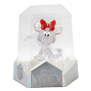Disney 4 Inch Crystal Collectible Figure Minnie Mouse New Toy