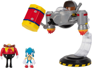 Sonic The Hedgehog Egg Mobile Battle Set Action Figures Collectible Play Gift