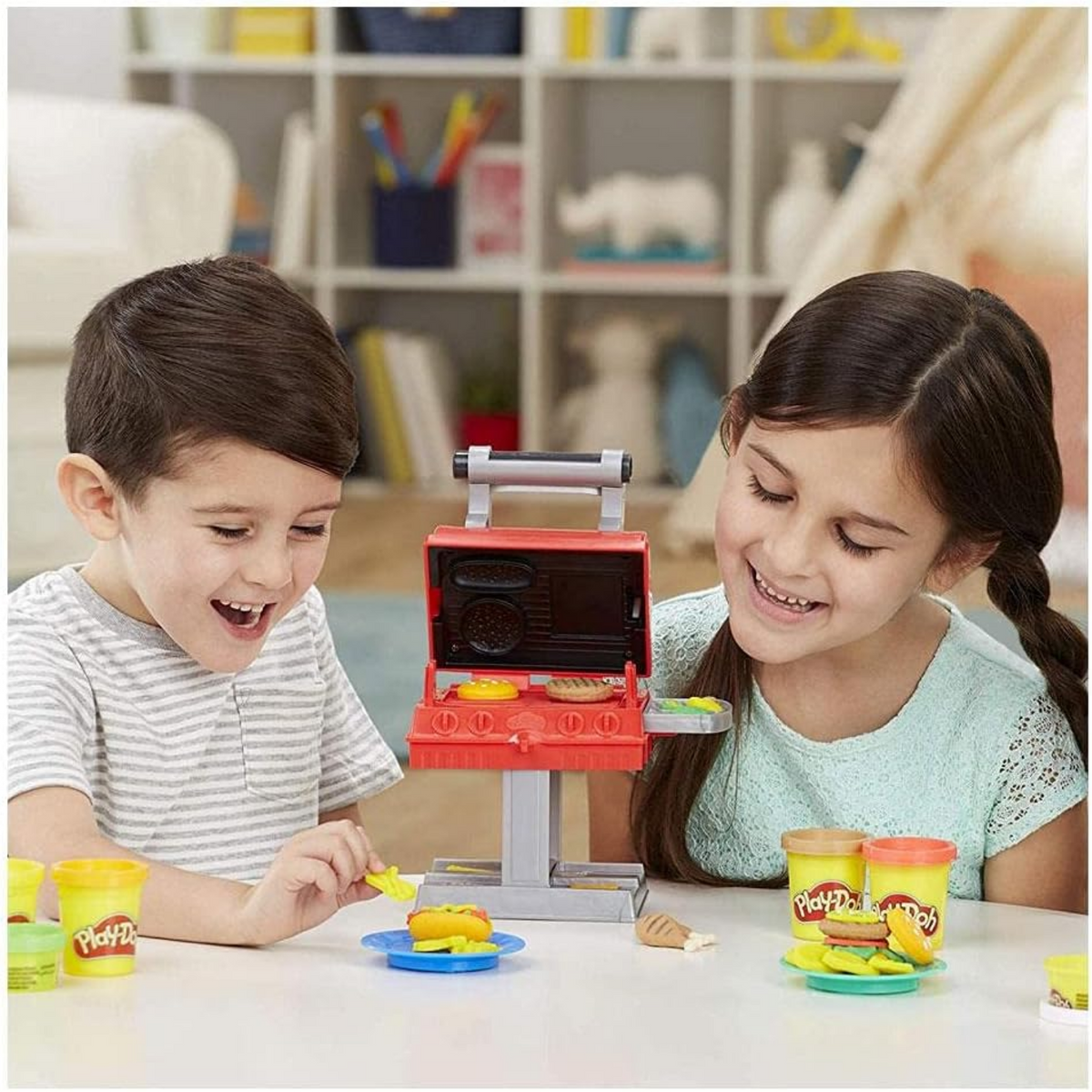 Play-Doh Kitchen Creations Grill Stamp BBQ Playset New Toy Barbecue