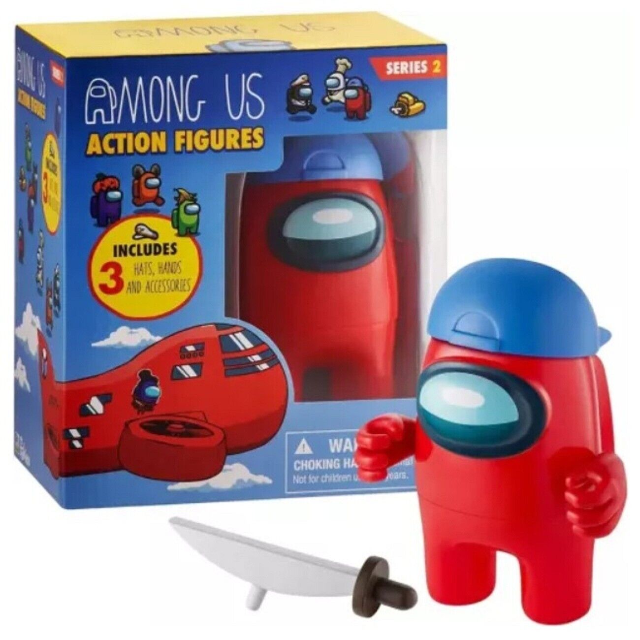 Among Us Series 2 Crewmate Figure Medium Sized 4.5 Inch Figure Ages 3+ New Toy