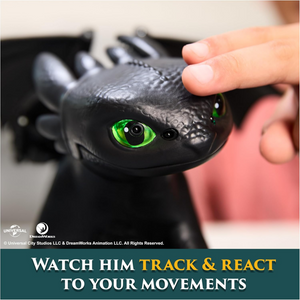 How to Train Your Dragon Tame Train Interactive Toothless 60+ Sounds New Toy