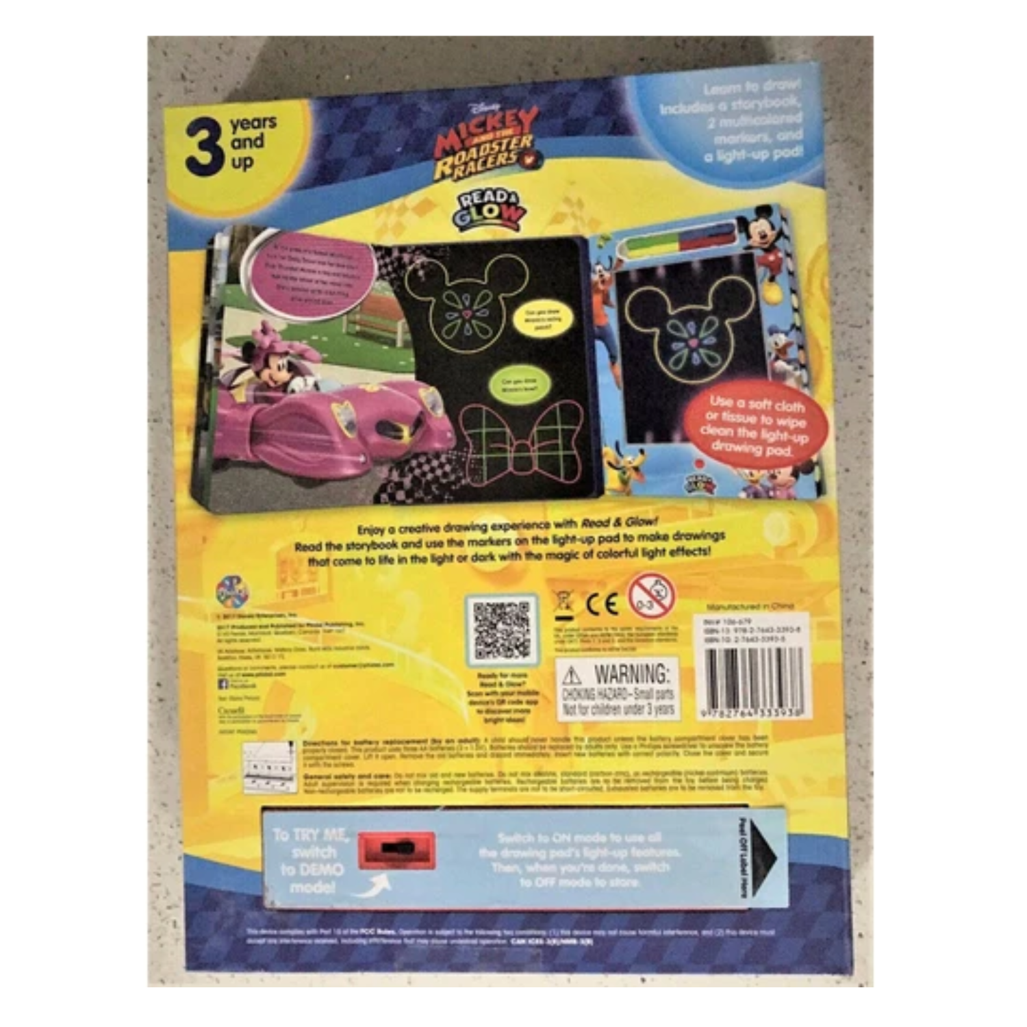 Board Book for Ages 3+ Mickey Mouse & Friends