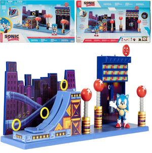 Sonic the Hedgehog 2.5 inch Studiopolis Zone Action Figure Playset Ramp Balls