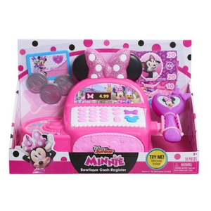 Disney Junior Minnie Mouse Bow-Tique Cash Register Ages 3+ Toy Play Credit Card