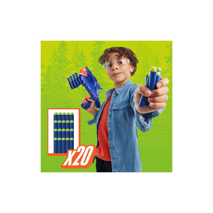 NERF Wild Wolfpack Dual Dart Blaster Set Kids – Easy Load, Lightweight, Ages 6+