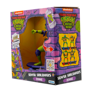 Teenage Mutant Ninja Turtles Donnie Mutant Mayhem Skate Toy TMNT Sewer Shredders