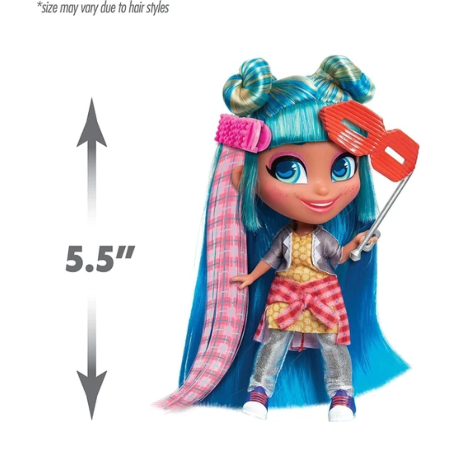 Hairdorables Collectible Doll Hair Art Series 5 Styles and case Colors May Vary