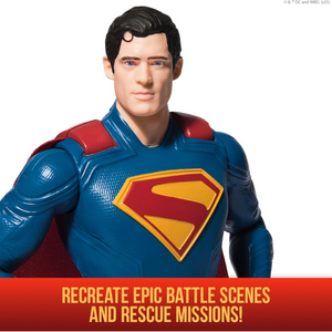 DC Comics Superman 12" Action Figure Toy For Kids Boys Girls Ages 4+ Superhero