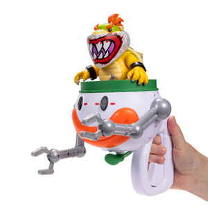 Super Mario Galaxy Movie Bowser Jr. With Clown Car New Toy