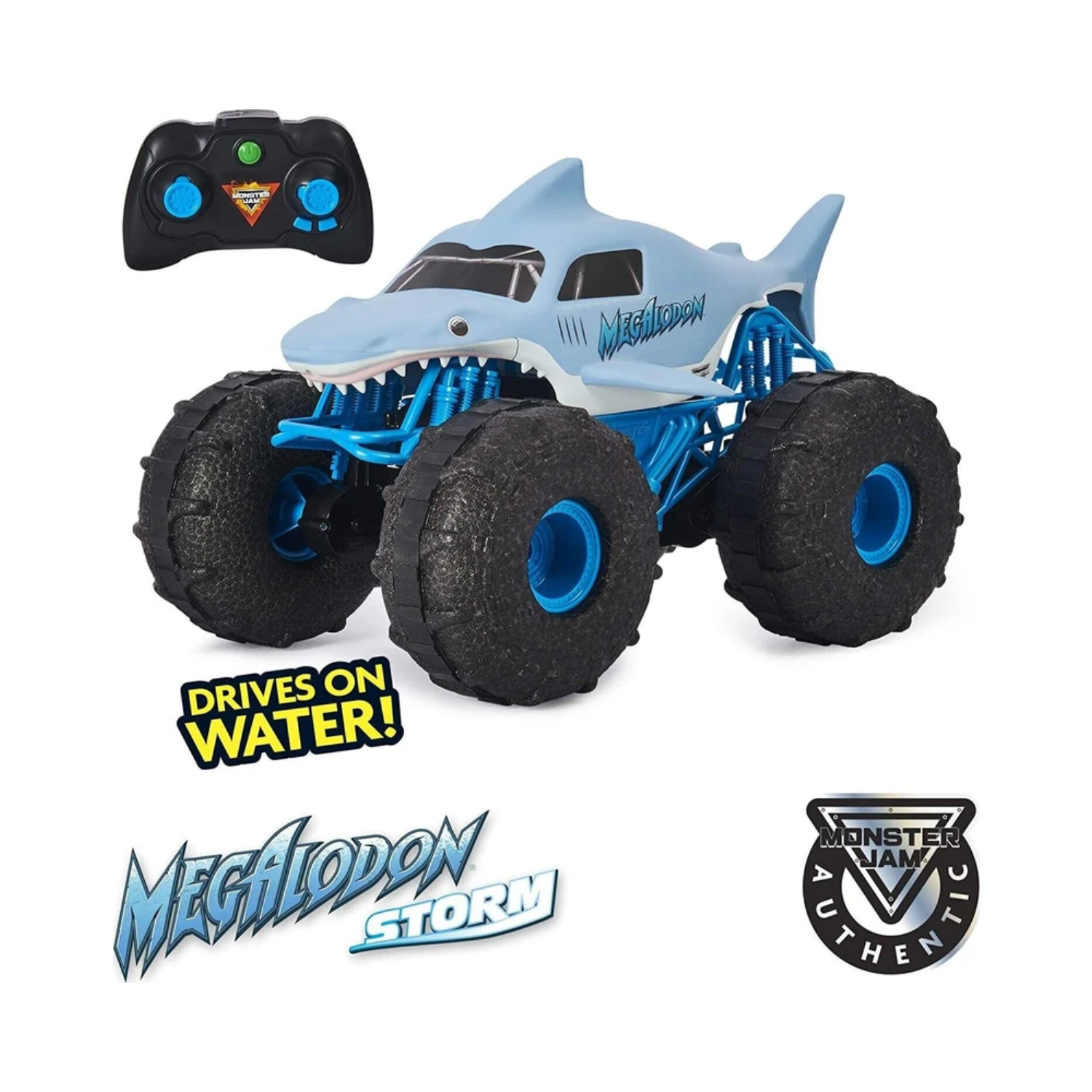 Monster Jam Official Megalodon Remote Control Truck 1:15 RC Car Fun