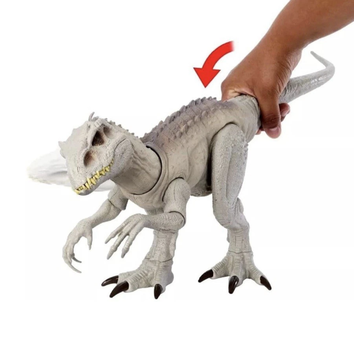Jurassic World Camouflage N Battle Indominus Rex Roaring Chomp Light Up Dino Toy