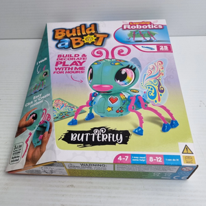 Build a Bot Build Your Own Interactive Pet Butterfly New Toy