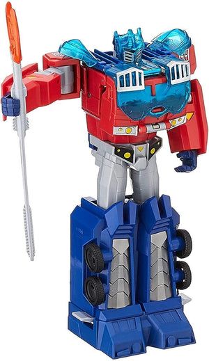 Transformers Cyberverse Ultimate Anergon Armor Optimus Prime 6+ Toy Robot Truck