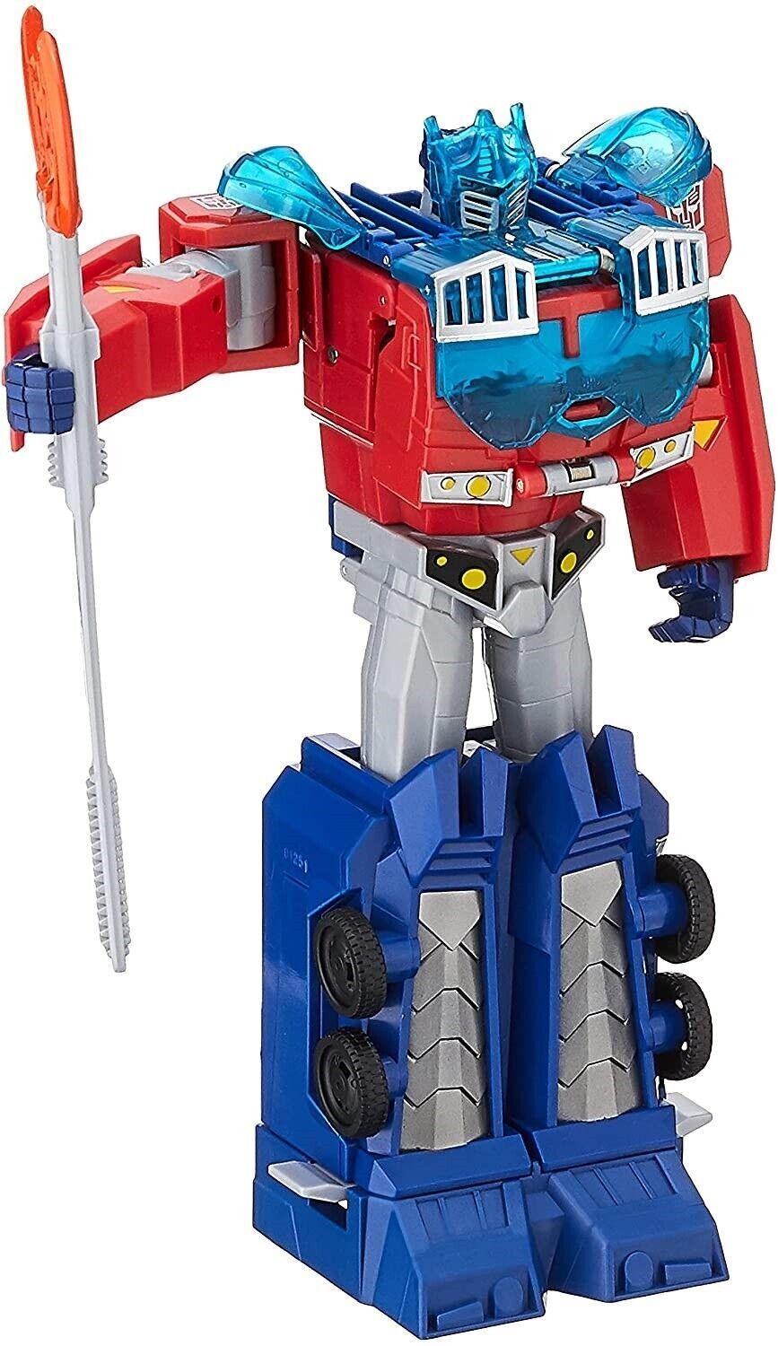 Transformers Cyberverse Ultimate Anergon Armor Optimus Prime 6+ Toy Robot Truck