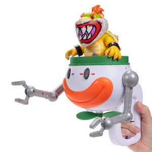 Super Mario Galaxy Movie Bowser Jr. With Clown Car New Toy