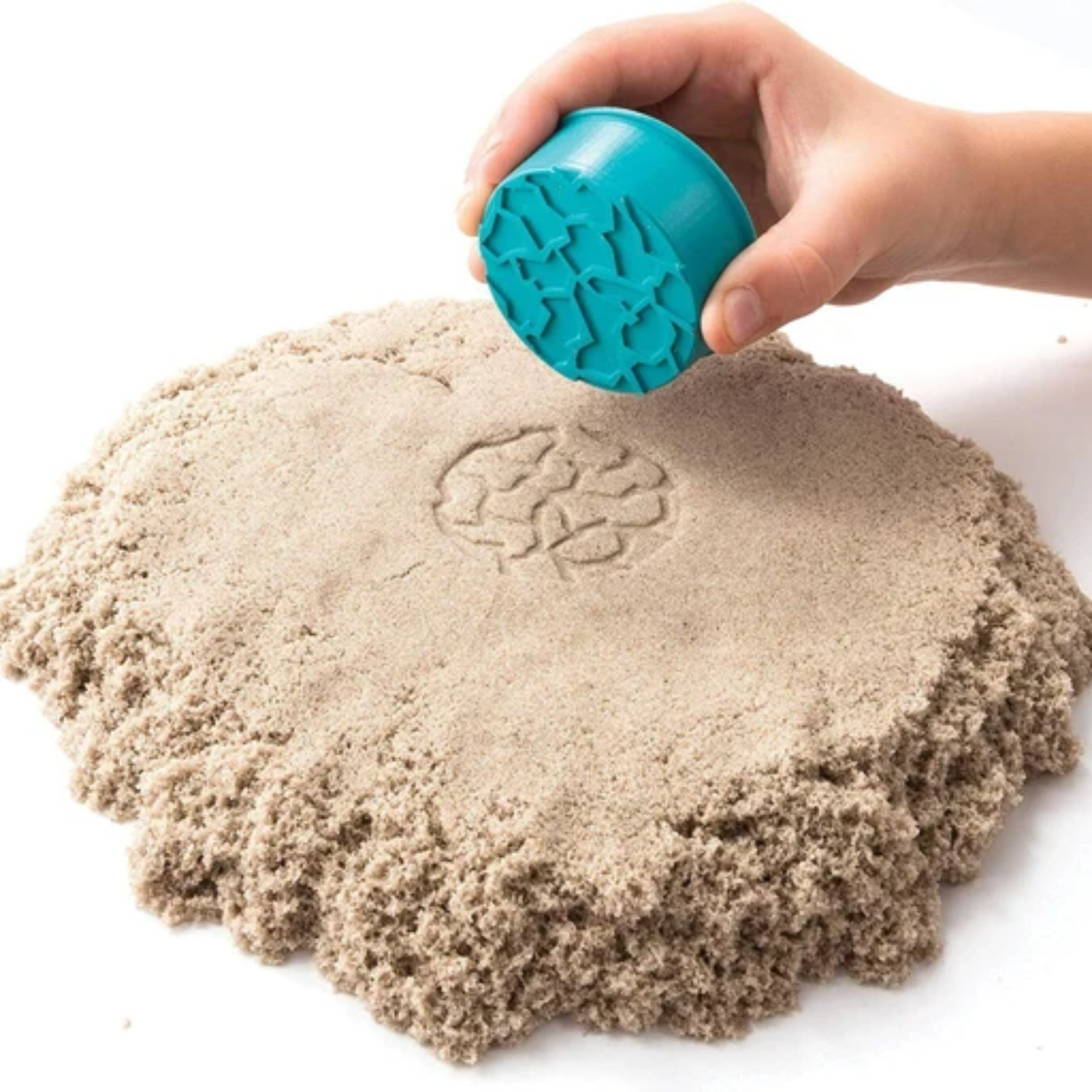 Kinetic Sand Folding Sandbox 3+ Toy Play Build Castle King Queen Watch