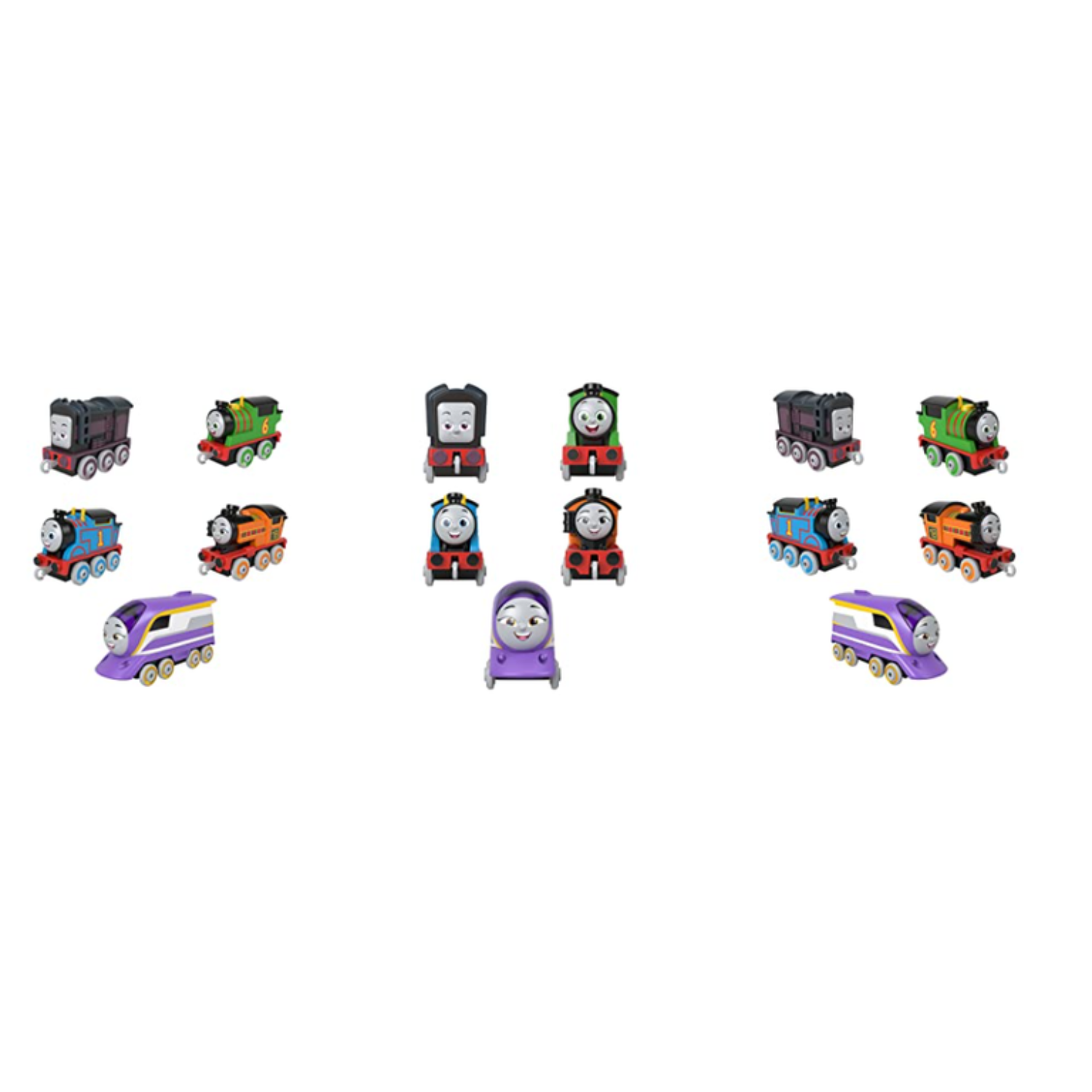 Thomas & Friends Adventures Engine Pack Push-Along Toy Trains Ages 3+