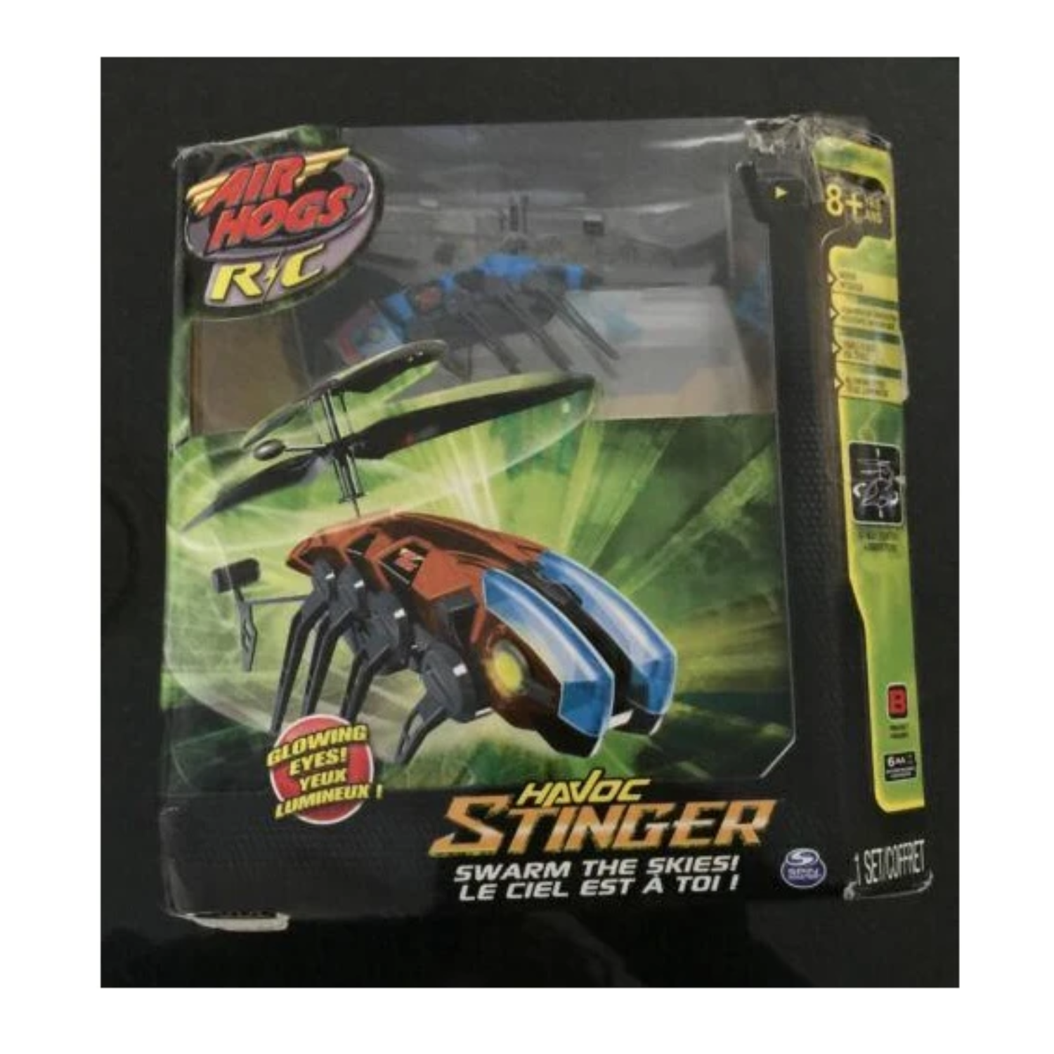 Air Hogs Havoc Stinger RC IR Helicopter Ages 8+ Toy Radio Remote Control Plane