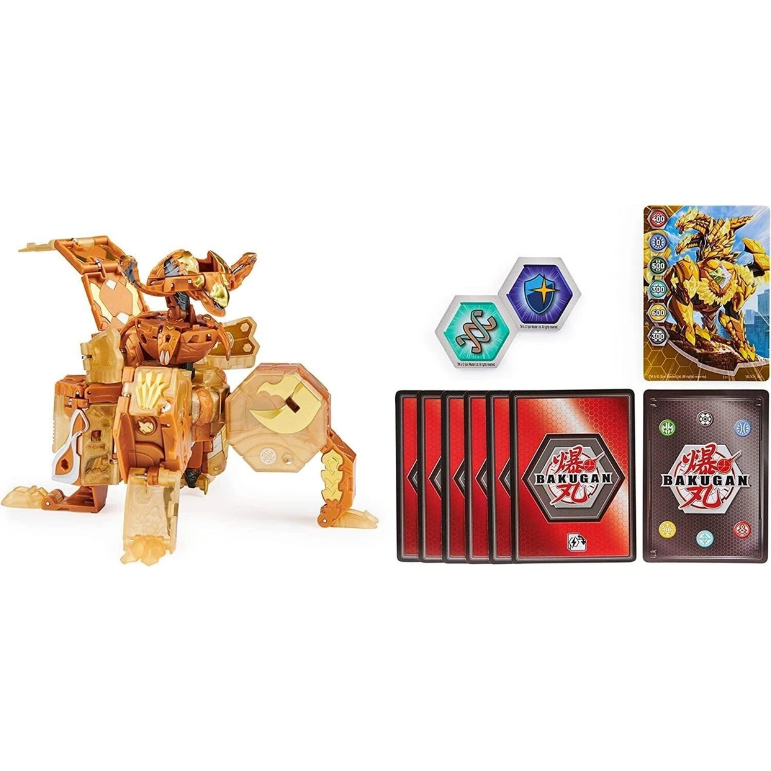 Bakugan Ultimate Viloch 7-in-1 Exclusive Geogan Rising Ages 6+ New Toy Game Play
