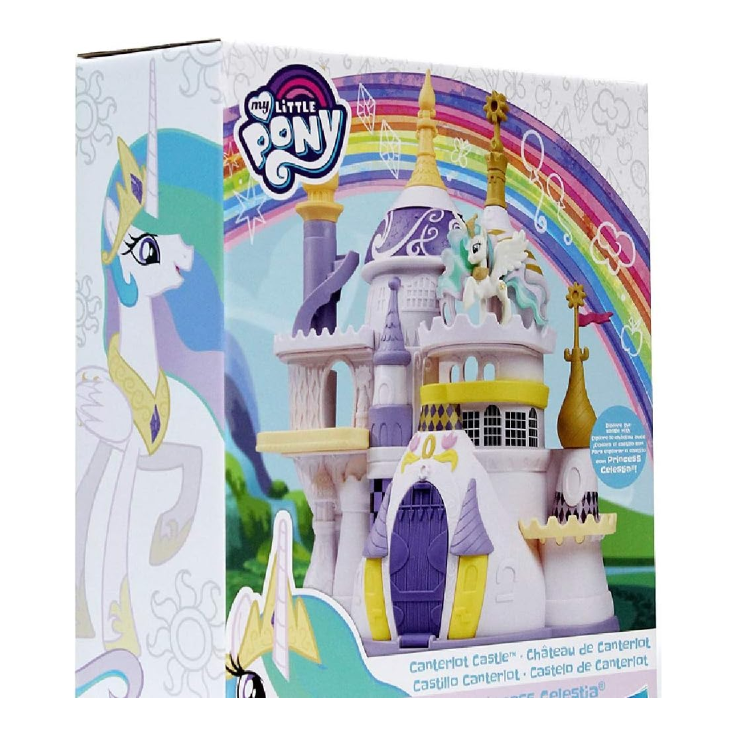 My Little Pony Canterlot Castle Playset Princess Celestia 3 Levels Fun Ages 3 +