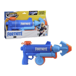 NERF Super Soaker Fortnite HG Water Blaster Pump Action Ages 8+ New Toy Gun Play