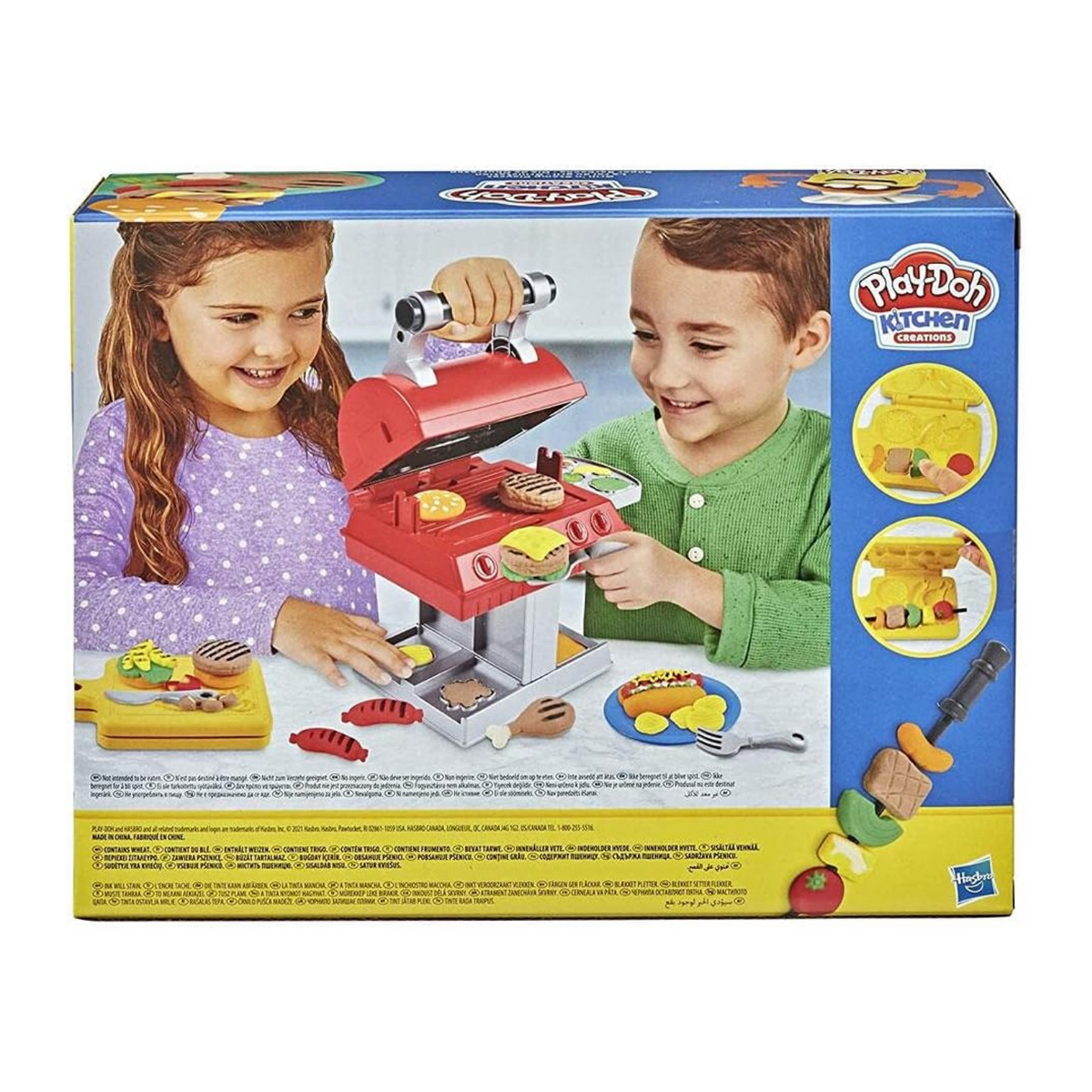 Play-Doh Kitchen Creations Grill Stamp BBQ Playset New Toy Barbecue