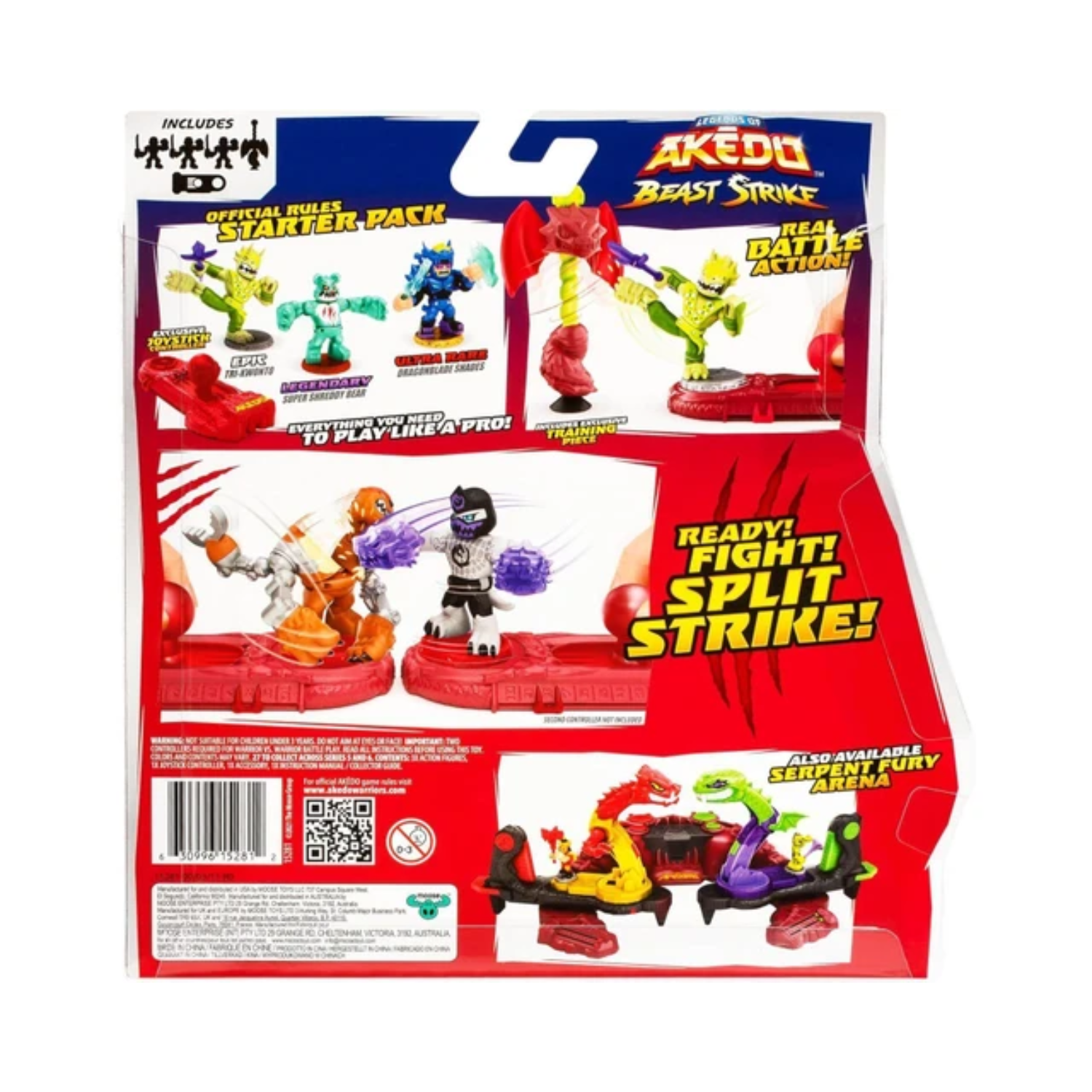 Legends of Akedo Beast Strike Kick Attack Beast Strike Starter Pack Figure Fight