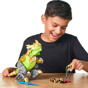 Treasure X Dino Gold Battle Rex Dissection Adventure Toy Set Hunter and Ooze