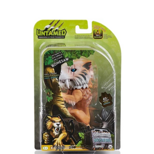 WowWee Fingerlings Untamed Tiger Sabretooth Bonesaw Interactive Toy Pet