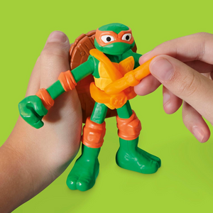 Play-Doh Teenage Mutant Ninja Turtles Cowabunga Bendy 4 Inch Action Figures Set
