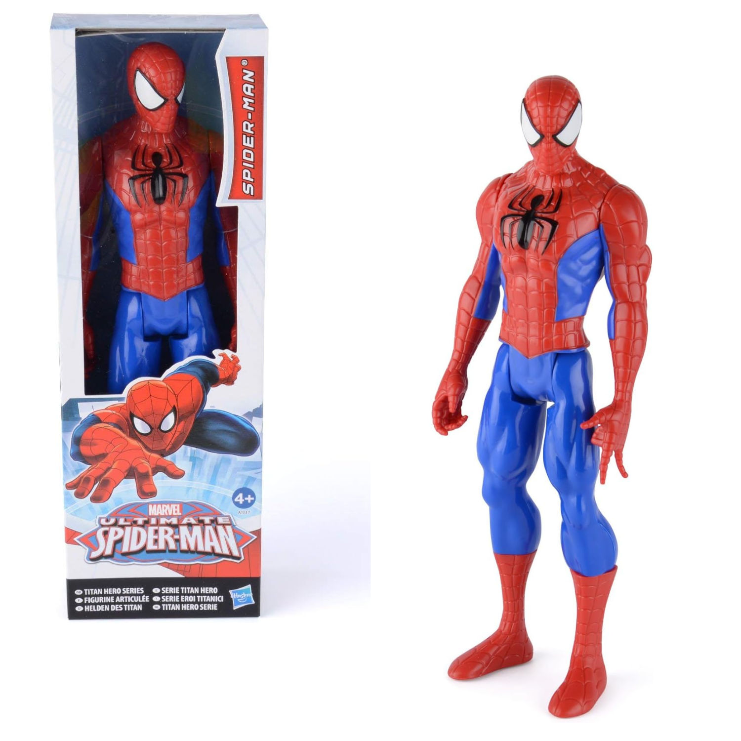 Marvel Spider-Man 12-Inch Titan Hero Series Action Figure Toy Ages 4+