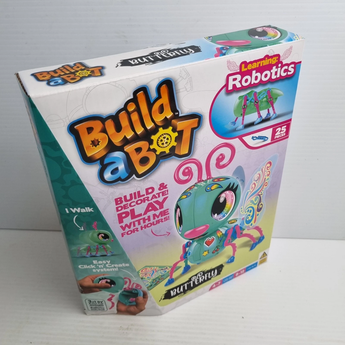 Build a Bot Build Your Own Interactive Pet Butterfly New Toy