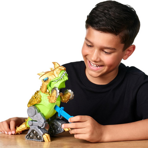 Treasure X Dino Gold Battle Rex Dissection Adventure Toy Set Hunter and Ooze