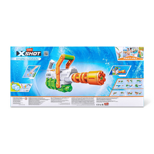 ZURU Xshot Fast Fill Skins Hydro Canon Water Blaster New Toy